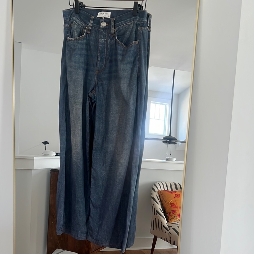Rag & Bone Miramar liquid jeans redwood size 26, fit like 27